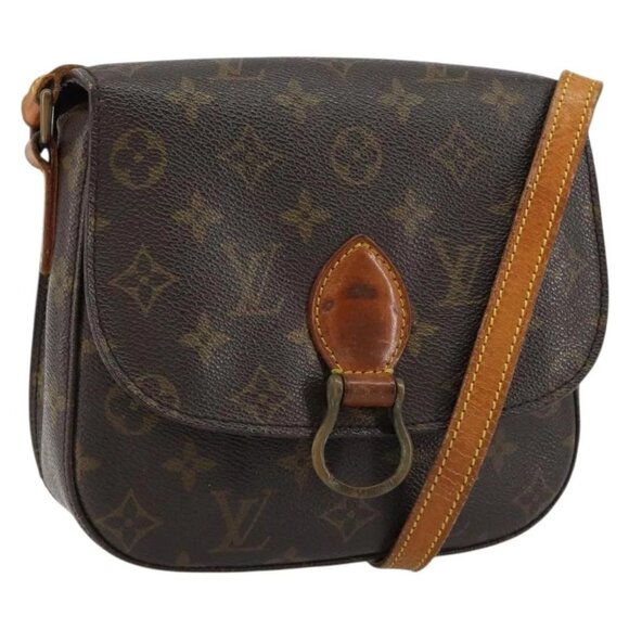 Louis Vuitton Handbags - LOUIS VUITTON Monogram Saint Cloud MM Shoulder Bag M51243 LV Auth 149537